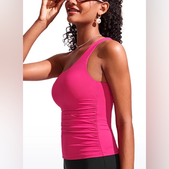 Sunshine Adjustable Ruched Tankini - Picture 3 of 6